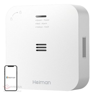Czujnik czadu HEIMAN HM-720ES-W Interlinked