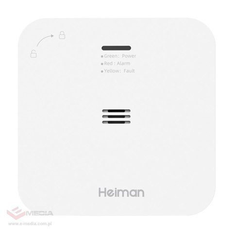 Czujnik czadu HEIMAN HM-720ES-W Interlinked