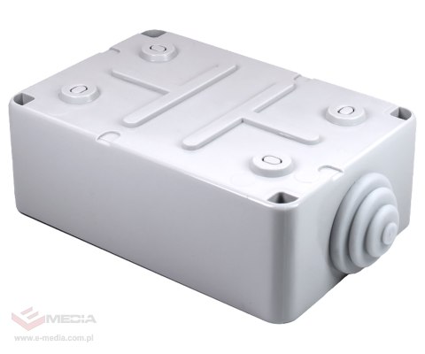 OBUDOWA TELETECHNICZNA ABOX-XS1 125 x 85 x 55 mm ATTE