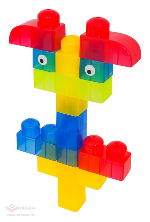 Zestaw Miękkich Żelowych Klocków 37el.