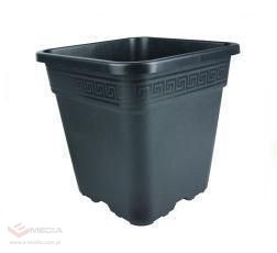 DONICZKA KWADRATOWA NERO 11L (25*25*H25)