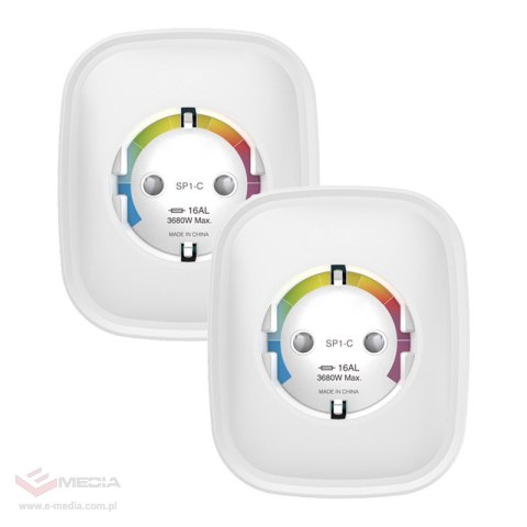 Gniazdko smart GOSUND SP1-HE Wi-Fi 16A 2 szt. (HomeKit)