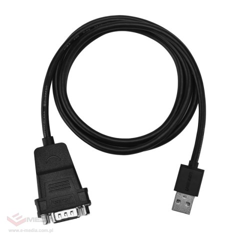 Kabel USB do DB9 / RS-232 Ugreen CR104 3m (czarny)