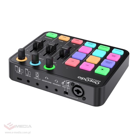 Mikser Audio i Karta dźwiękowa OneOdio Solocaster
