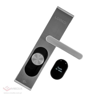 Zamek do drzwi LOQED Touch Smart Lock Wi-Fi, BT (srebrny)