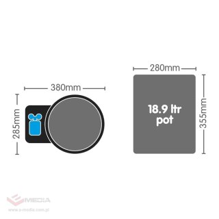 AUTOPOT SMARTPOT MODUŁ 18,9L APSMART/MODULE 9MM