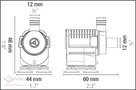 SICCE POMPA WODY SYNCRA NANO 430L/H