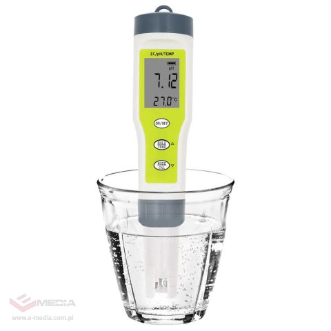 TESTER 3W1 PH+EC+TEMP