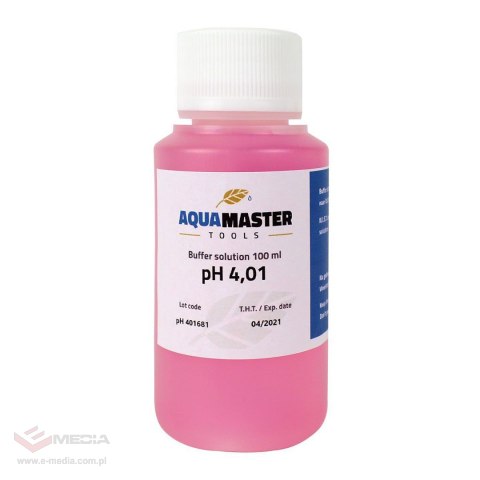 AQUAMASTER PŁYN DO KALIBRACJI PH 4.01 100ML