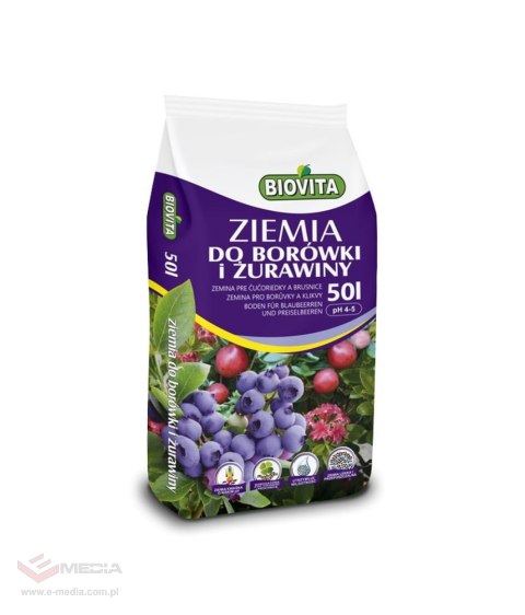 BIOVITA ZIEMIA DO BORÓWKI I ŻURAWINY 50L