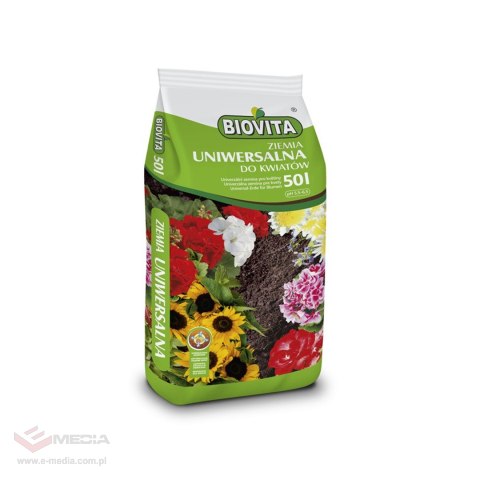 BIOVITA ZIEMIA UNIWERSALNA DO KWIATÓW 50L