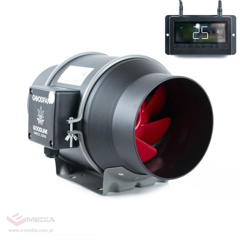 GOOD FAN STEROWNIK 600M3/H FI150MM