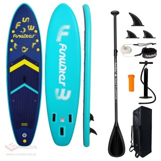 Deska SUP do pływania FunWater SUPFW71A 3,5m (granatowy)