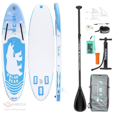 Deska do pływania SUP FunWater SUPFW07A 3,2m (niebieska)