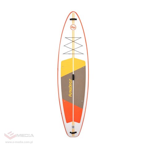 Deska do pływania SUP FunWater SUPFW69B 3,35m (pomarańczowo-biała)