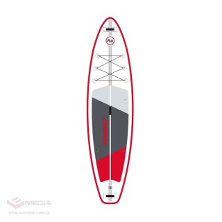 Deska do pływania SUP FunWater SUPFW69C 3,35m (czerwono-biała)