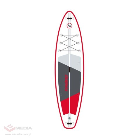 Deska do pływania SUP FunWater SUPFW69C 3,35m (czerwono-biała)