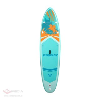 Deska do pływania SUP FunWater SUPFW70A 3,5m (turkusowy)
