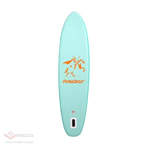Deska do pływania SUP FunWater SUPFW70A 3,5m (turkusowy)