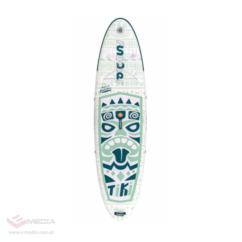 Deska do pływania SUP FunWater Tiki SUPFW05D 3,2m (zielona)