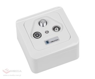 Gniazdo abonenckie RTV-SAT Cabletech końcowe