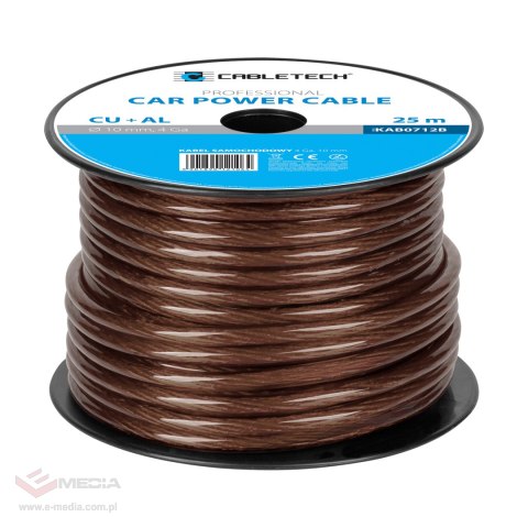 Kabel samochodowy 4Ga OD10mm CU+AL