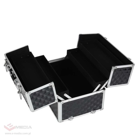 Kuferek na kosmetyki walizka organizer kosmetyczny XXL 3D