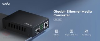 MEDIA KONWERTER SFP MC220 CUDY