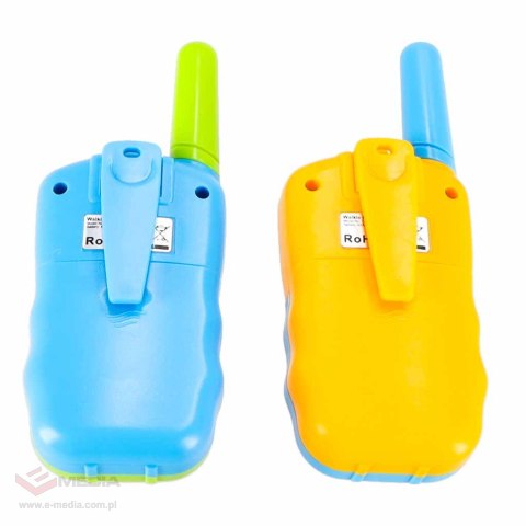 Walkie talkie krótkofalówka dla dzieci zestaw 2 sztuki