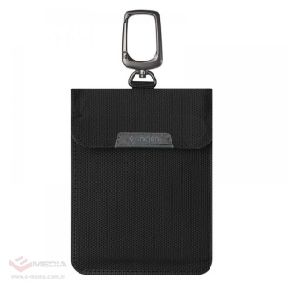 Antykradzieżowe etui Spigen Pouch Keyless RFID Signal Blocker - czarne