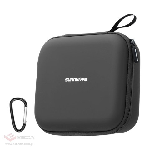 Etui skórzane Sunnylife z kieszenią z siatki do Neo 2 (czarne)