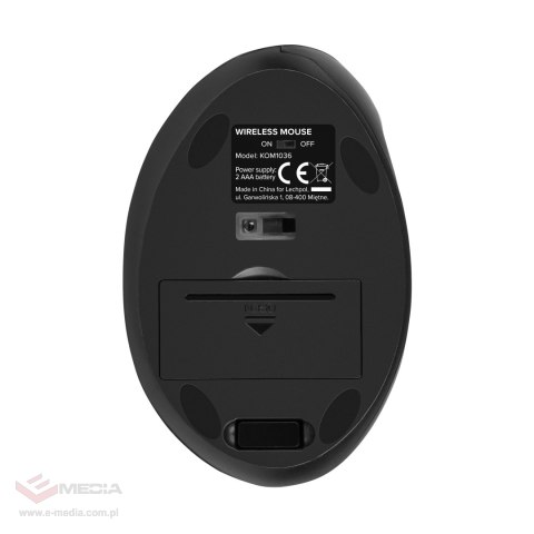 Bezprzewodowa mysz pionowa Rebel VM20
