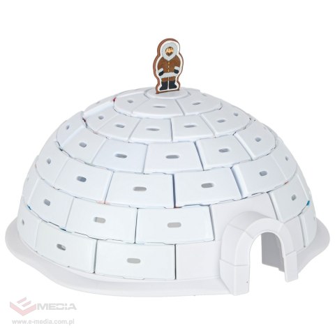 Gra zręcznościowa zbuduj igloo pingwiny