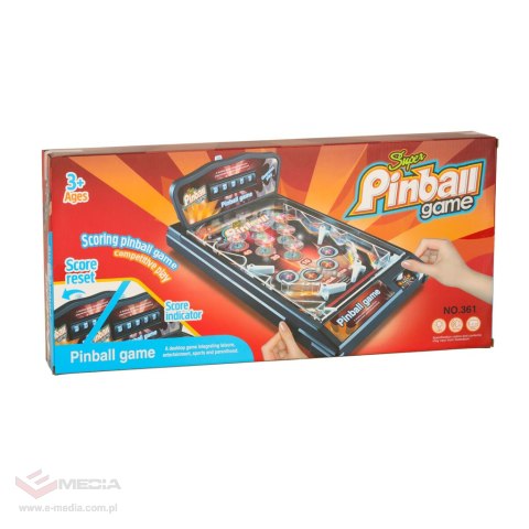 Pinball flipper gra zręcznościowa stół ze światłami i muzyką