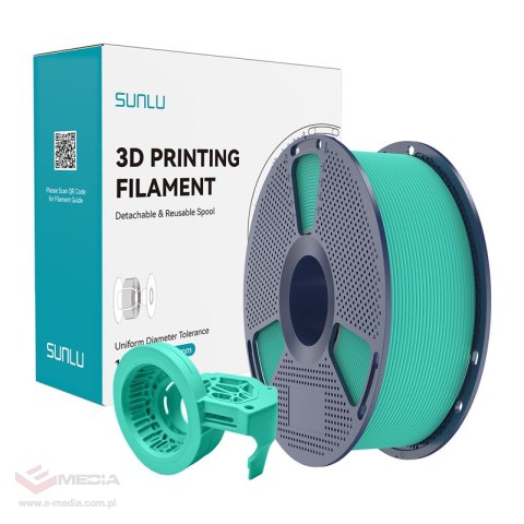 Filament SUNLU PETG High-Speed Matte 1.75mm 1kg (miętowy)