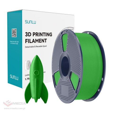 Filament SUNLU PLA High-Speed 1.75mm 1kg (zielony)