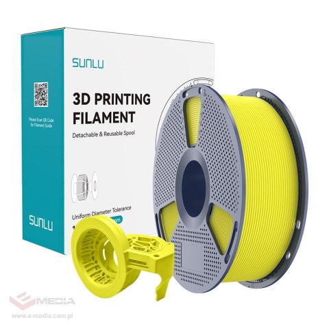 Filament Sunlu PETG High-Speed Matte (żółty)