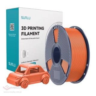 Filament SUNLU PETG 1.75mm 1kg (słoneczny pomarańczowy)