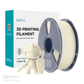 Filament SUNLU PLA+ 1.75mm 1kg (kość słoniowa)