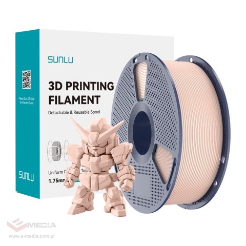 Filament SUNLU PLA+ 2.0 1.75mm 1kg (beżowy)