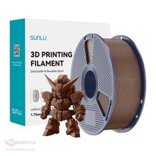 Filament SUNLU PLA+ 2.0 1.75mm 1kg (kawowy)