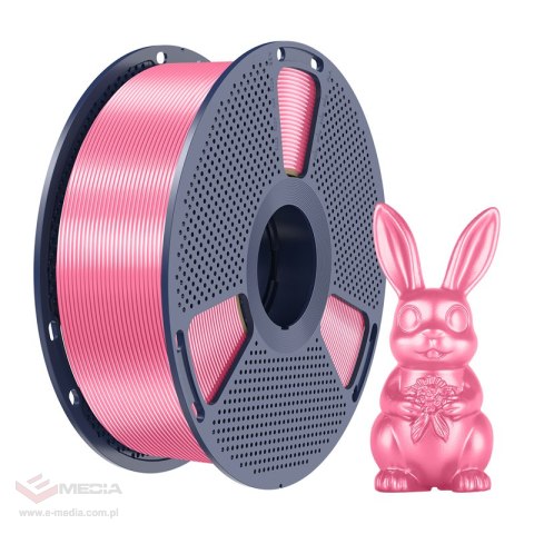 Filament SUNLU PLA+ Silk 1.75mm 1kg (różowy)
