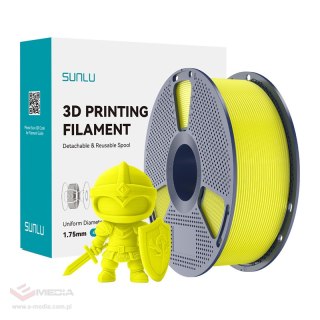 Filament Sunlu PLA+ (żółty)