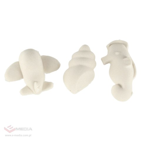 Piasek sensoryczny dla dzieci 1kg w woreczku biały