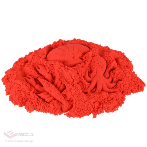 Piasek sensoryczny dla dzieci 1kg w woreczku czerwony
