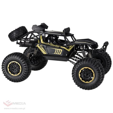 Samochód zdalnie sterowany 2,4GHz 1:8 51cm metal czarny