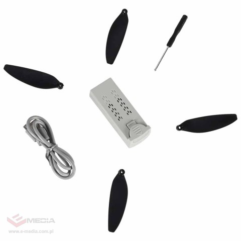 Dron RC 4DRC F10 kamera FPV wifi LED 3,7V