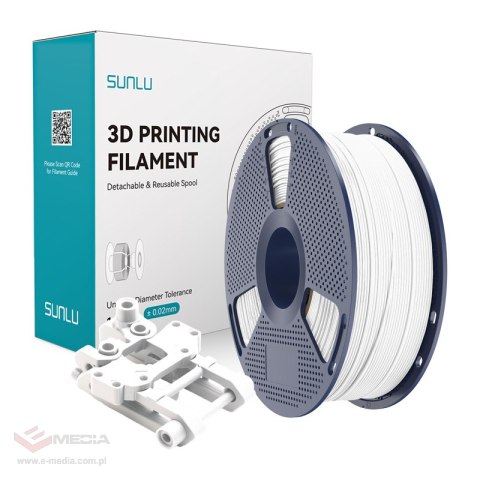 Filament SUNLU ABS 1.75mm 1kg (biały)