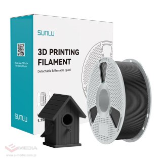 Filament SUNLU ASA 1.75mm 1kg (czarny)