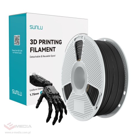 Filament SUNLU PA Easy 1.75mm 1kg (czarny)